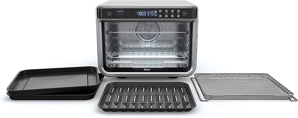 Professional air oven - truly circular convection - large countertop oven - air oven - used for air baking, roasting, drying, pizza making, and family meals - 1800 watts