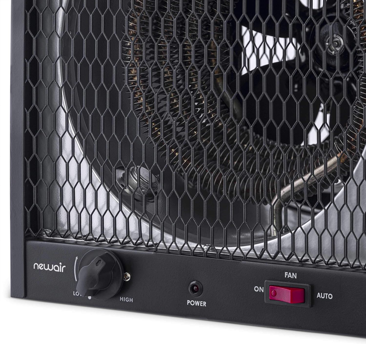 240v Portable Electric Garage Heater, Industrial Strength with Internal Thermostat and Carrying Handle, Heats 600 sq. ft. with 6-30R Plug, Perfect for Garages, Workshops and More