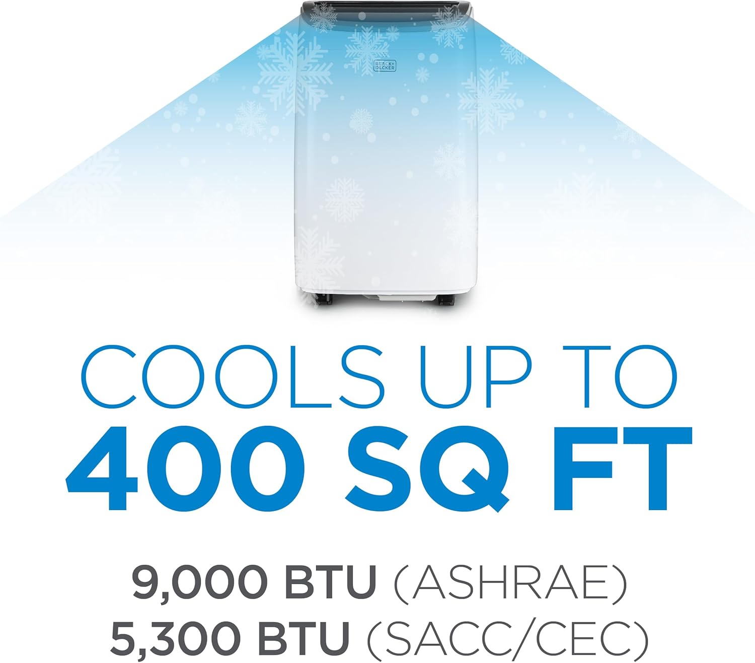 Intelligent portable air conditioner, featuring both cooling and heating functions, with a cooling power of 14000 watts (10200 watts SACC), a heating power of 12000 watts, suitable for rooms with an area not exceeding 700 square feet, with a built-in