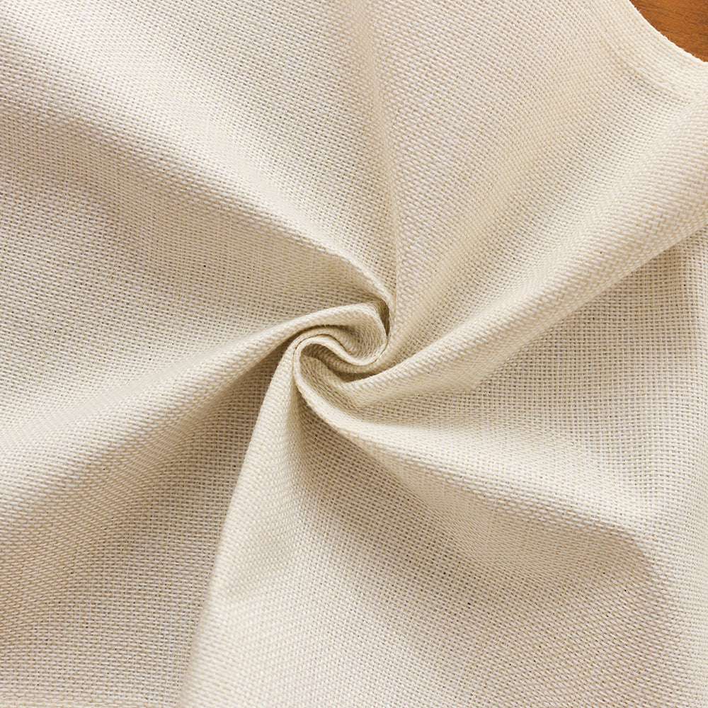 Off White Polyester Table Runner
