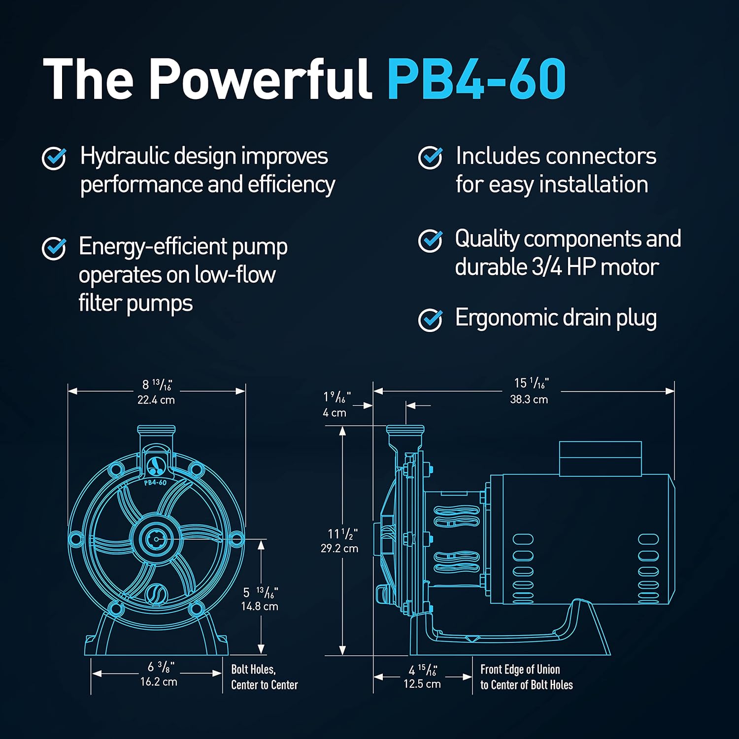 Polaris Booster Pump with 60-Hertz Motor