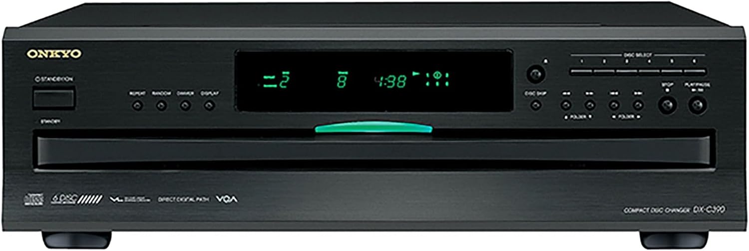 6 Disc CD Changer,Black