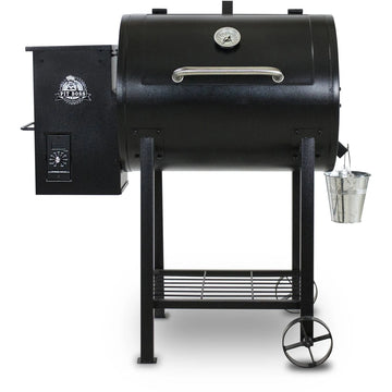 Wood Fired Pellet Grill with Flame Broiler, 700 Sq. In. Cooking Space