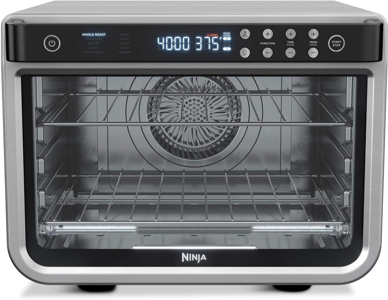 Professional air oven - truly circular convection - large countertop oven - air oven - used for air baking, roasting, drying, pizza making, and family meals - 1800 watts