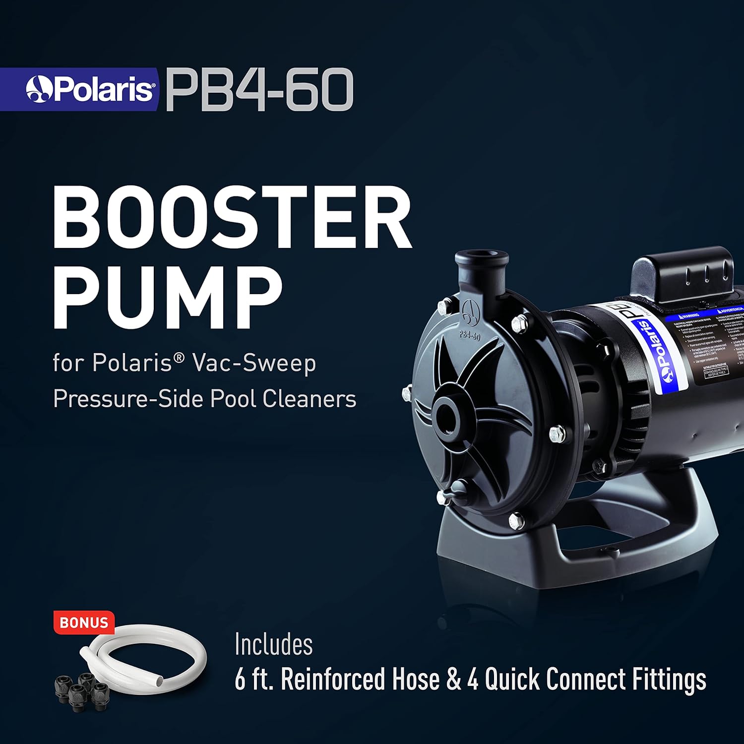 Polaris Booster Pump with 60-Hertz Motor